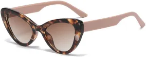 Vintage Cat Eye Sunglasses For Women Gradient Sun Glasses Female Gradient Shades Uv400