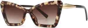 Vintage Cat Eye Sunglasses Women For Female Sun Glasses Punk Ladies Eyeglasses