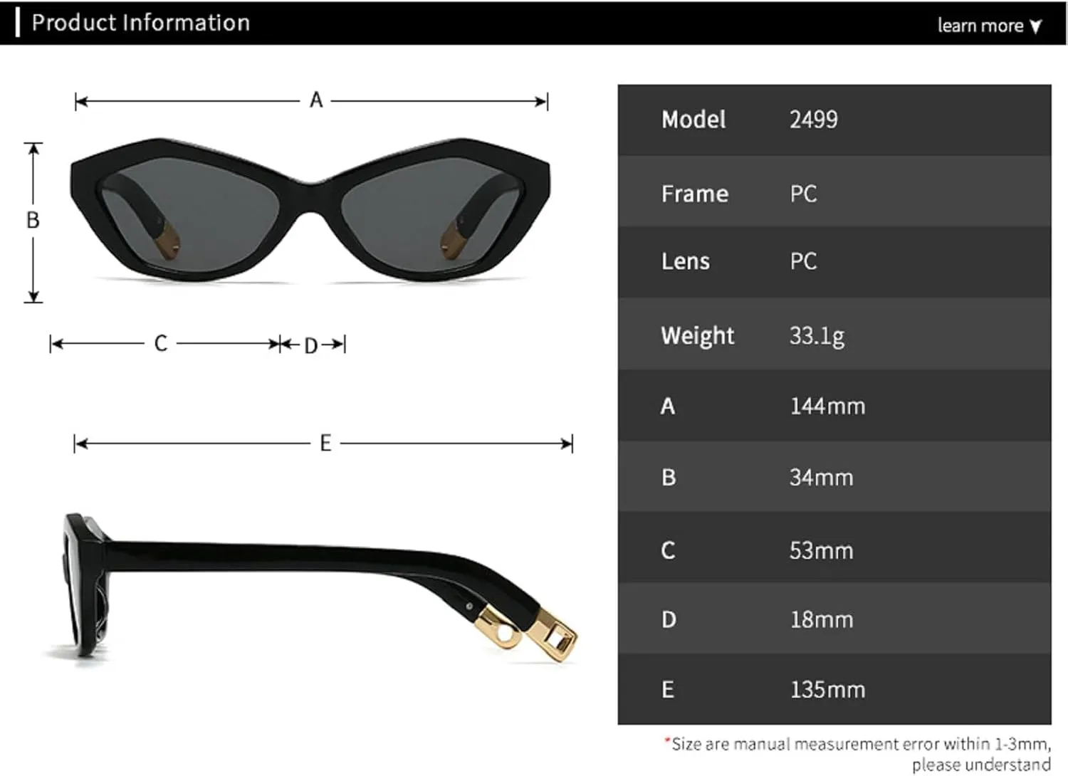 Vintage Cat Eye Women Sunglasses Fashion Shades UV400 Men Trending Gradient Sun Glasses 2499