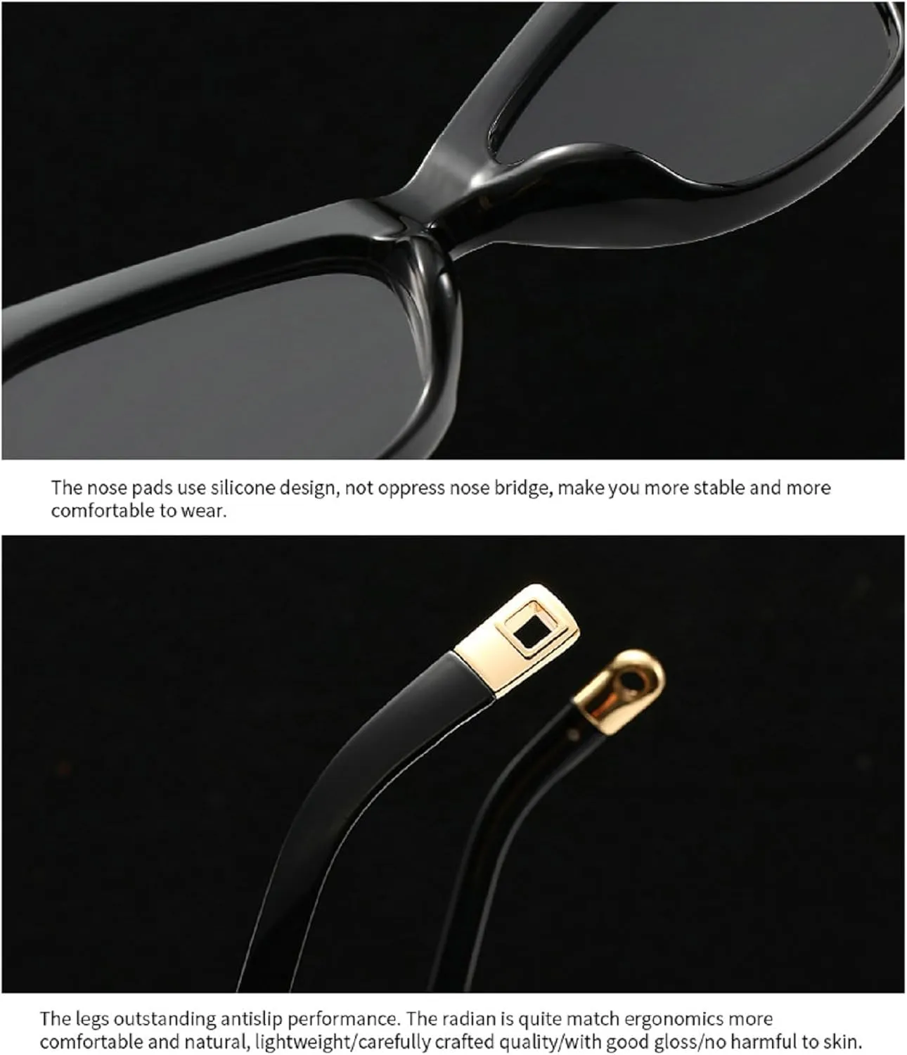 Vintage Cat Eye Women Sunglasses Fashion Shades UV400 Men Trending Gradient Sun Glasses 2499
