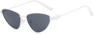 Vintage Metal Cat Eye Sunglasses Women Retro Small Frame triangle Sun Glasses Female Eyewear Shades for Lady