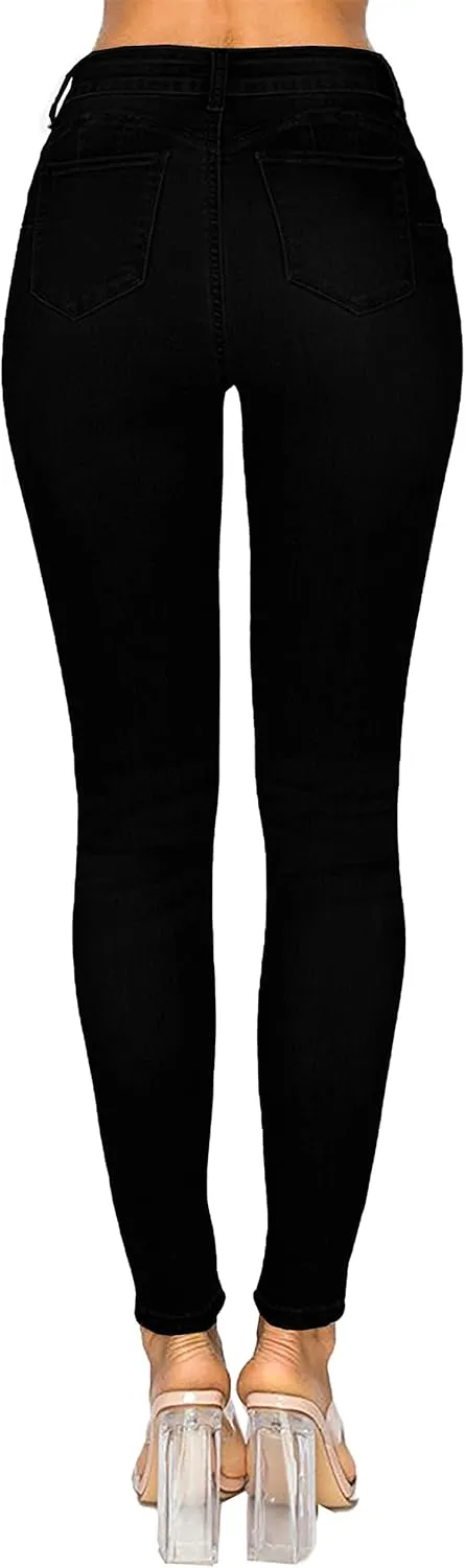 WAX JEAN Women's Repreve Butt I Love You Push-Up High-Rise Skinny Jeans