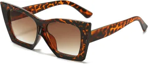 willochra Vintage cat eye Sunglasses Women Men Fashion Square Big Frame Sun Glasses Female Designer Retro Shades