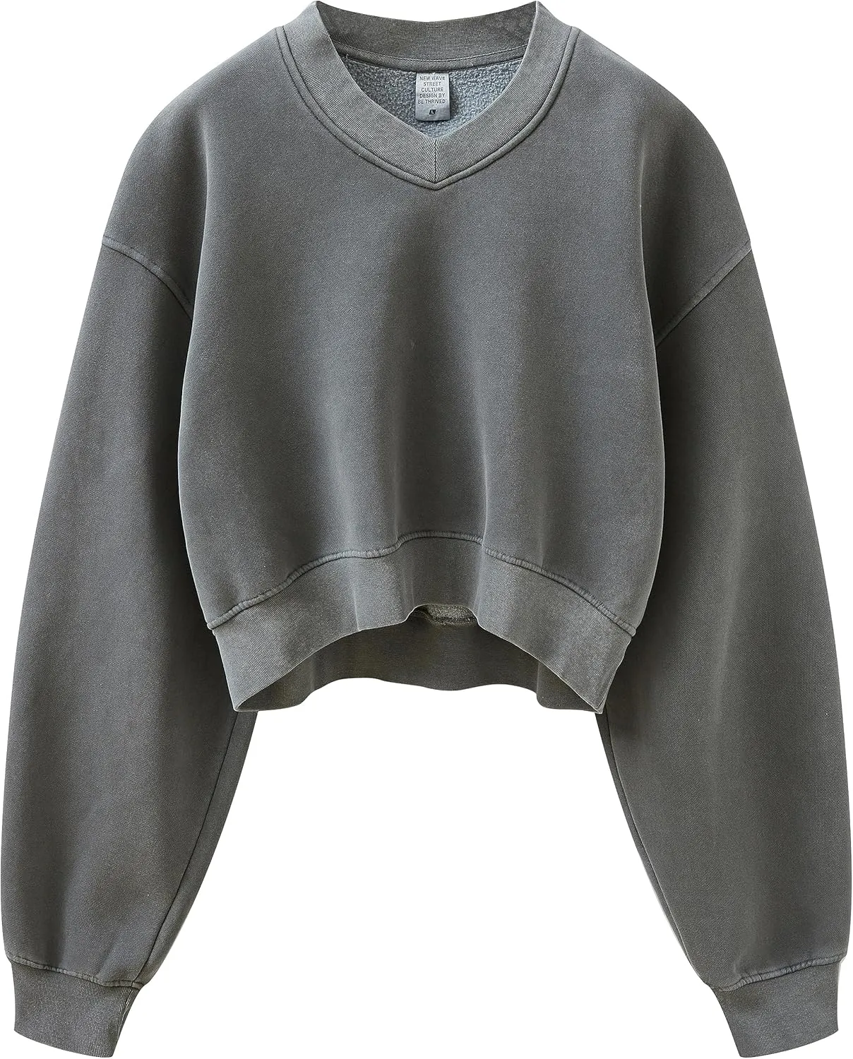 Womens Cropped Sweatshirt Athletic Cropped Essentials Hoodie Sweatshirts For Women Long Sleeves