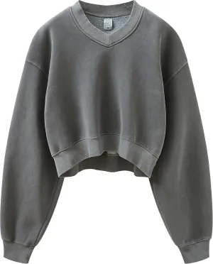 Womens Cropped Sweatshirt Athletic Cropped Essentials Hoodie Sweatshirts For Women Long Sleeves