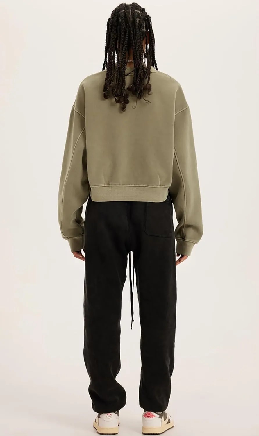 Womens Cropped Sweatshirt Athletic Cropped Essentials Hoodie Sweatshirts For Women Long Sleeves