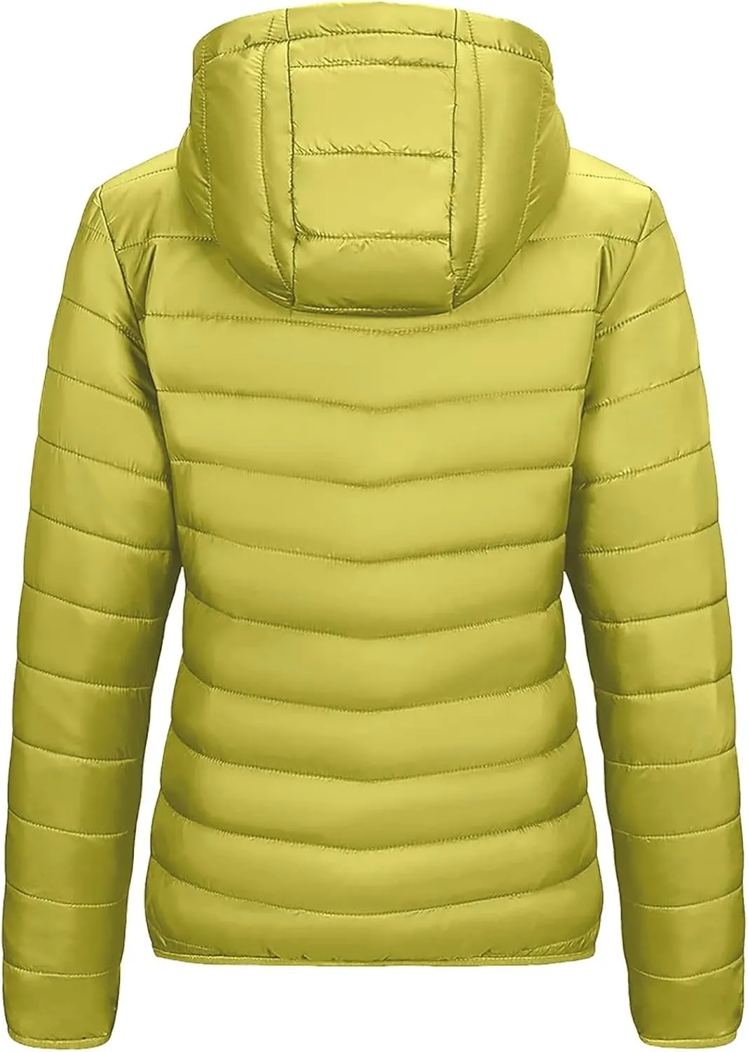 Women's Packable Puffer Jacket, Lightweight down Jackets Winter Warm Quilted Coats Full-Zip Cycling Running Jackets